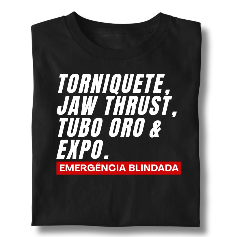Torniquete, Jaw Thrust, tubo oro & EXPO.
