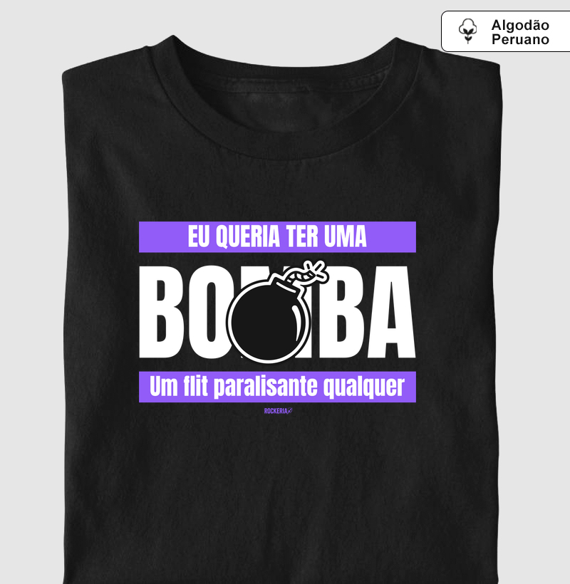 Camiseta Algodão Peruano Barão Bomba