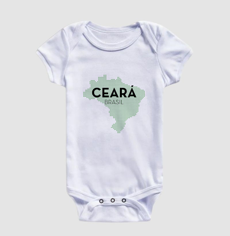 Body Infantil Ceará Estado Mapa Brasil