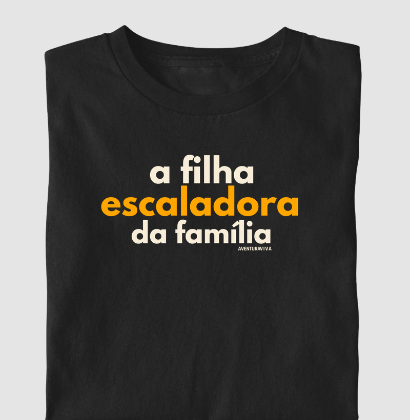 A filha escaladora da família