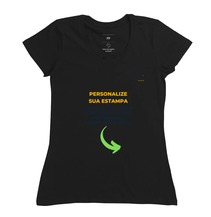 Camisa Personalizada feminina