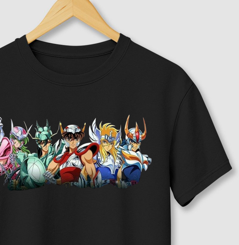 Cavaleiros do Zodíaco - Camiseta geek