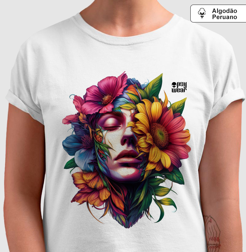Delírio Floral (Algodão Peruano)