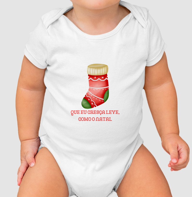 Que eu cresça leve, como o Natal