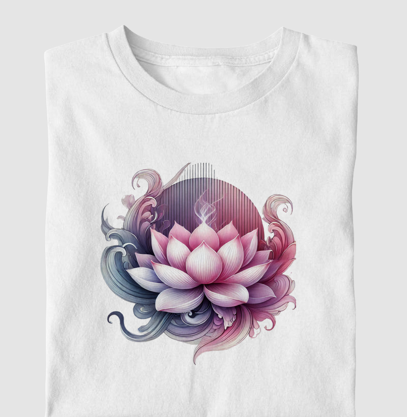 Flor de Lótus Rosa