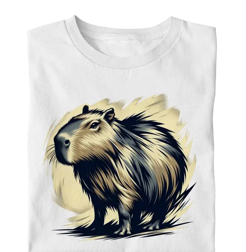 Capivara pelos em movimentos