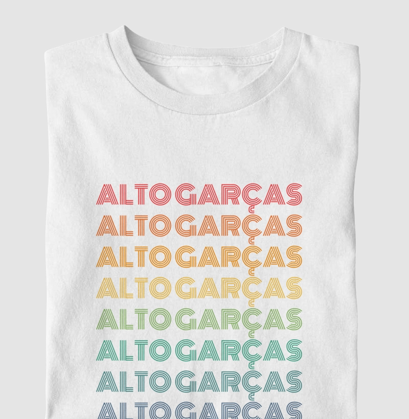 Alto Garças Letreiro Retrô