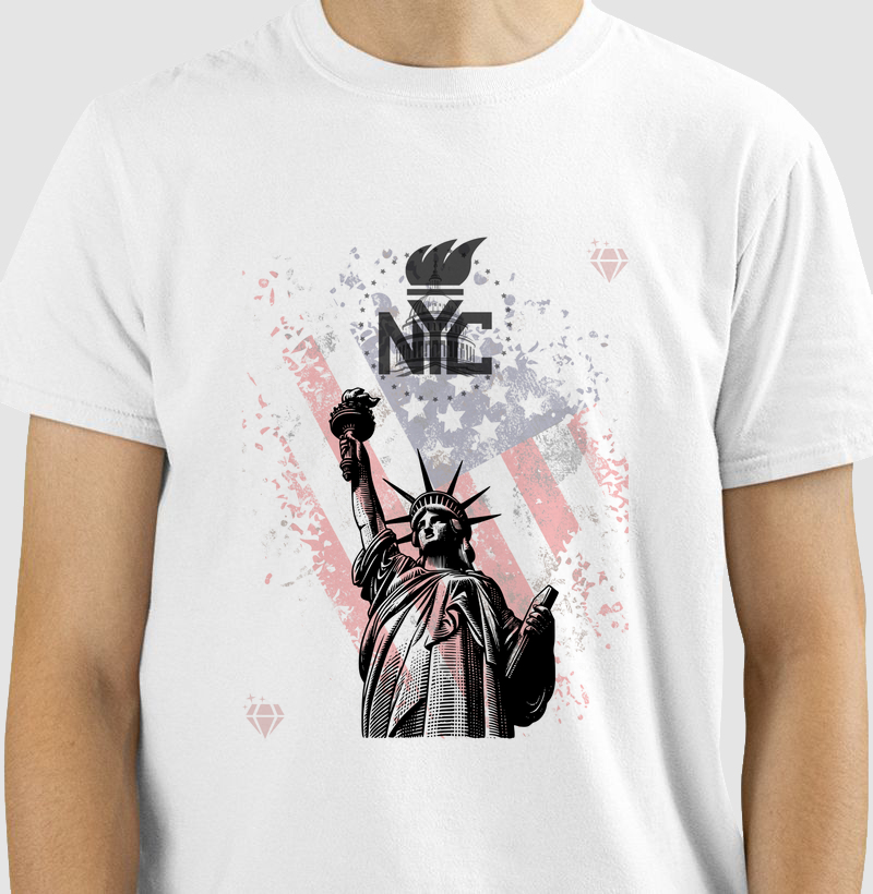 Camiseta Estatua da Liberdade