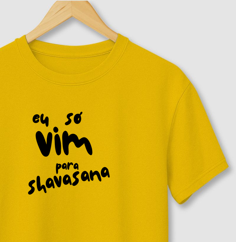Eu só vim para Shavasana