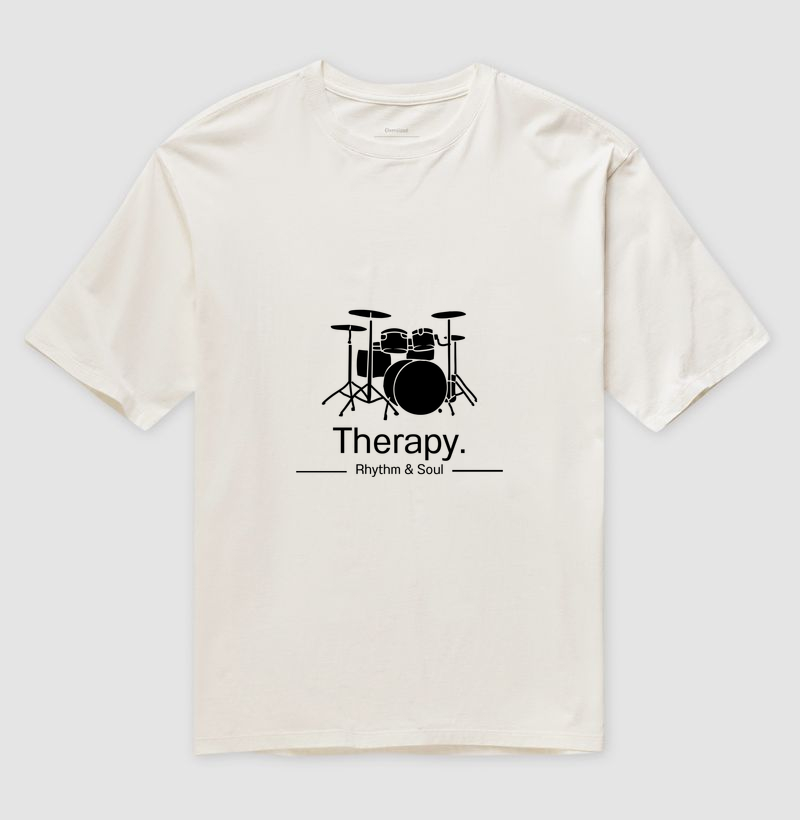 Camiseta branca - Therapy