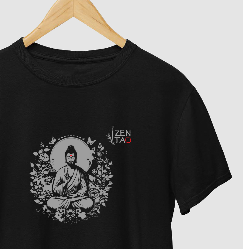 Meditação: Siddhartha – estampa cinza
