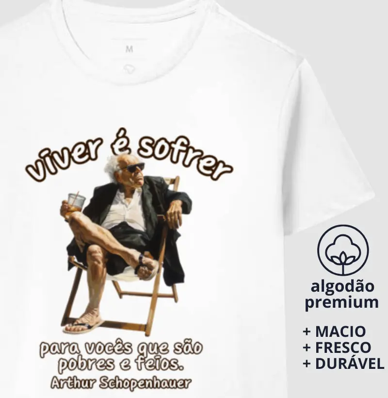 Camiseta Arthur Schopenhauer