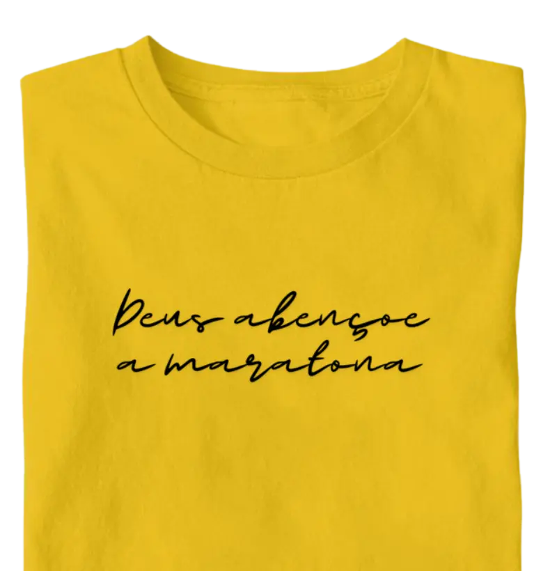 Deus abençoe a maratona