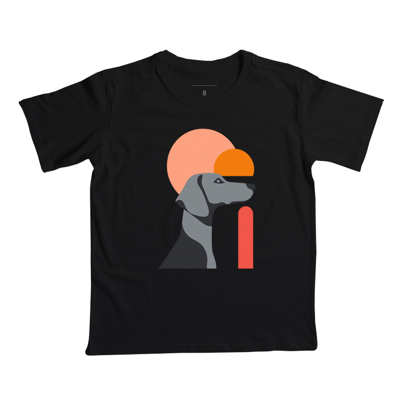 Weimaraner Geometric