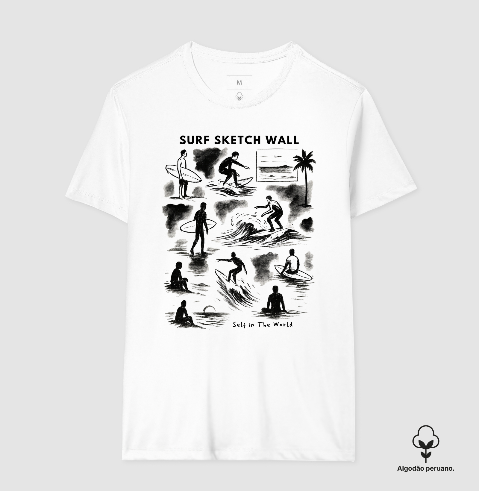 SURF SKETCH WALL | Confecção Reserva 🦜