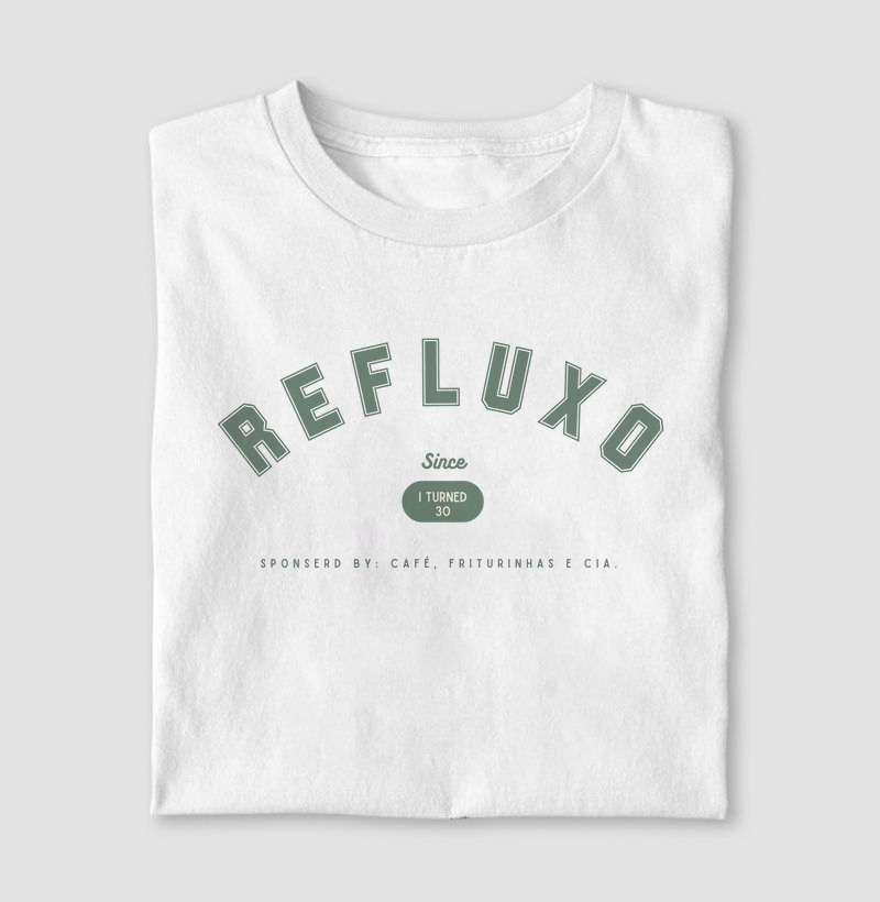 Camiseta Refluxo