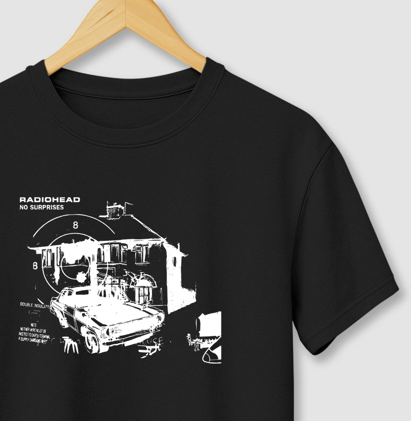Camiseta Radiohead – No Surprises