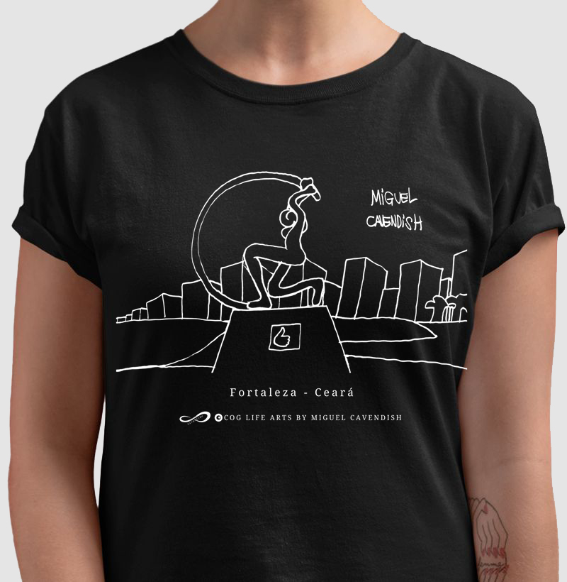  Camiseta Adulto Fortaleza by Miguel Cavendish