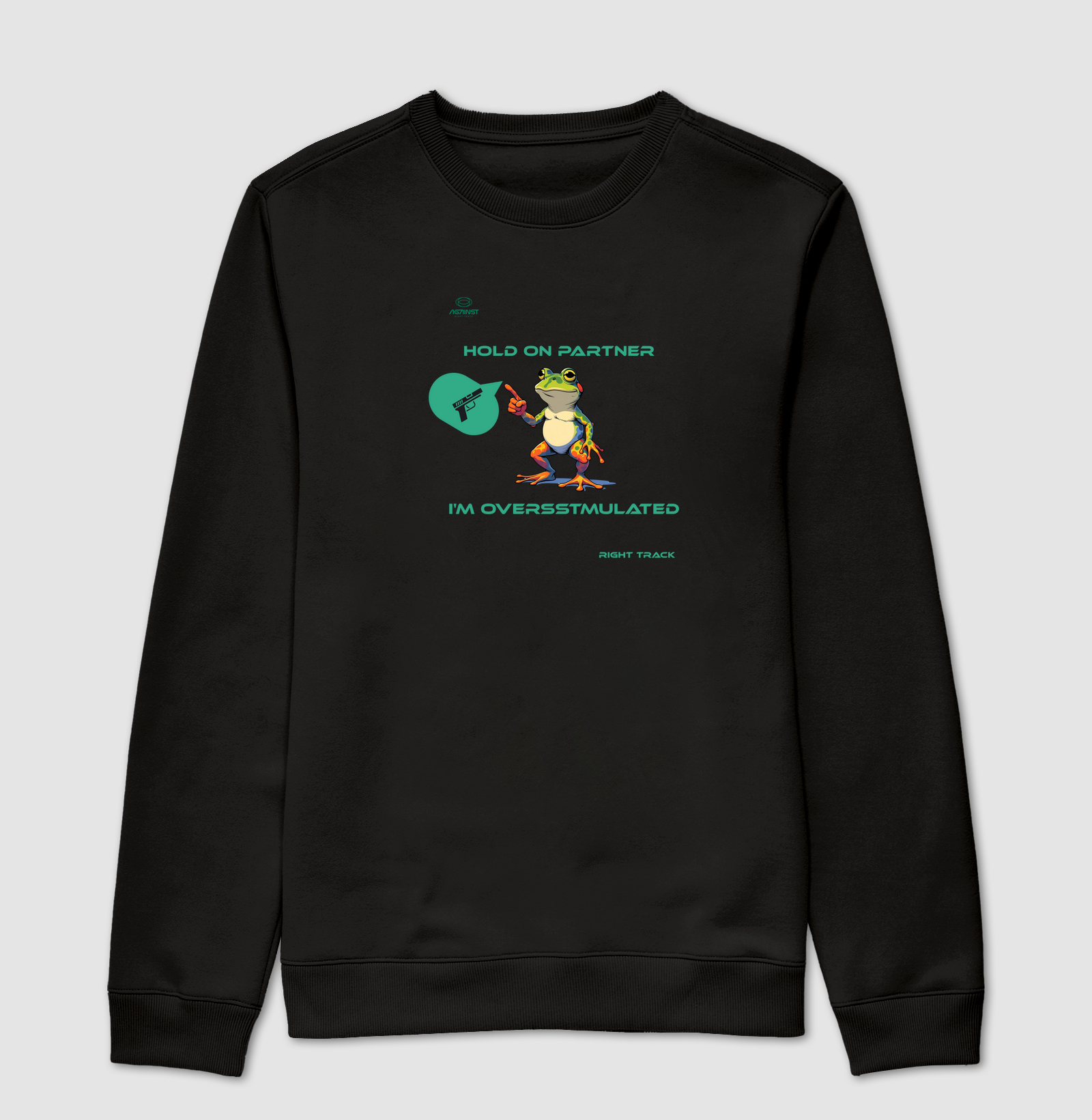 Camiseta Sapo e Armas