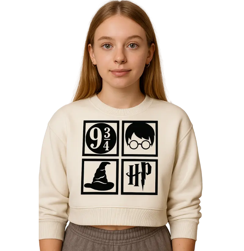 Sweatshirt Feitiços & Símbolos – Magia em Bloco