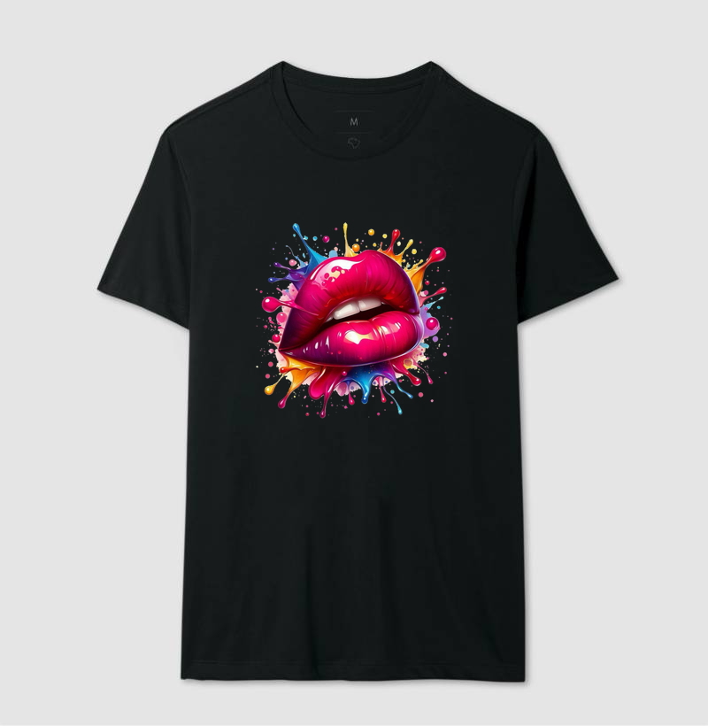Camisa Neon Kiss