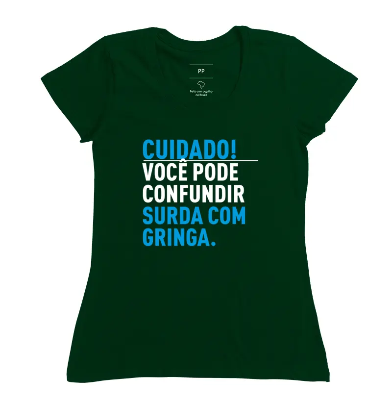 Não confundir surdo com gringo