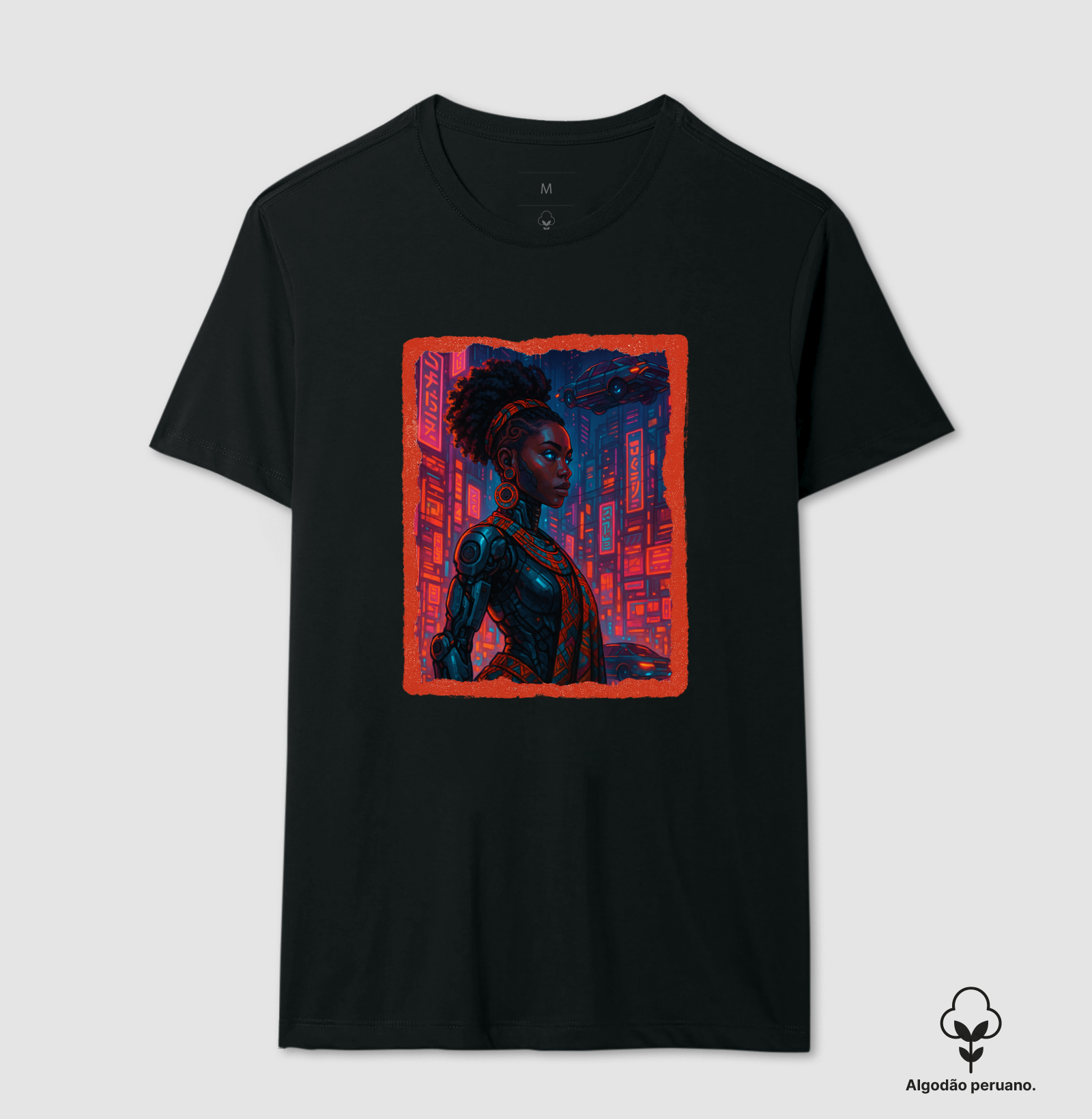 Camiseta Original Afrofuturismo Carros