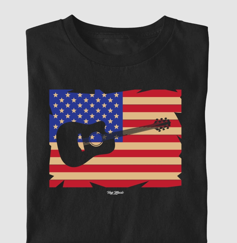 American Flag Violão
