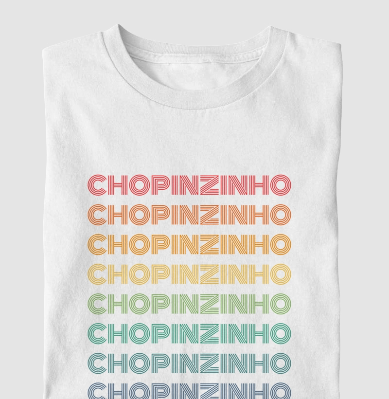 Chopinzinho Letreiro Retrô