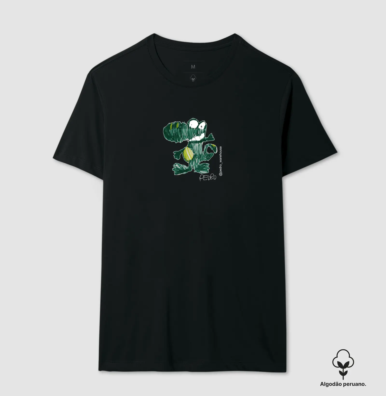 CAMISETA PREMIUM ALGODÃO PERUANO - JACA