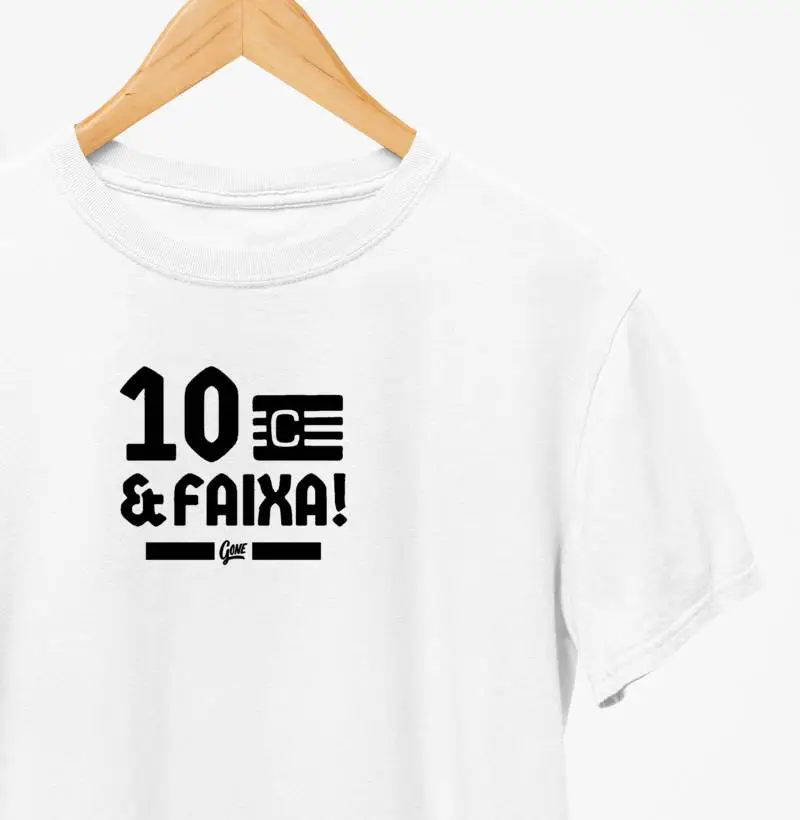 Camisa 10 e faixa