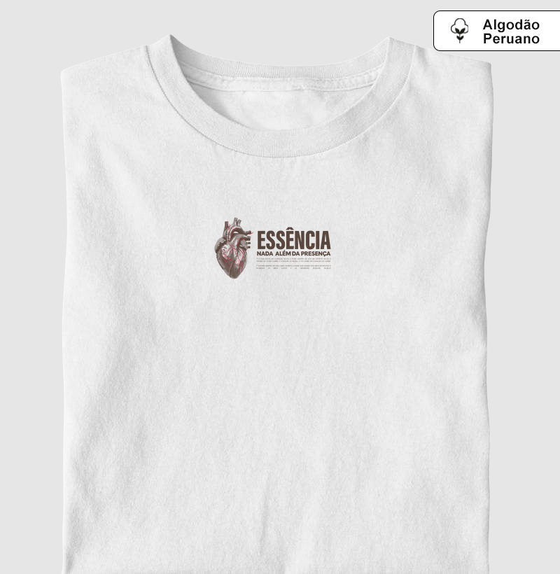 CAMISETA ALGODÃO PERUANO ESSÊNCIA