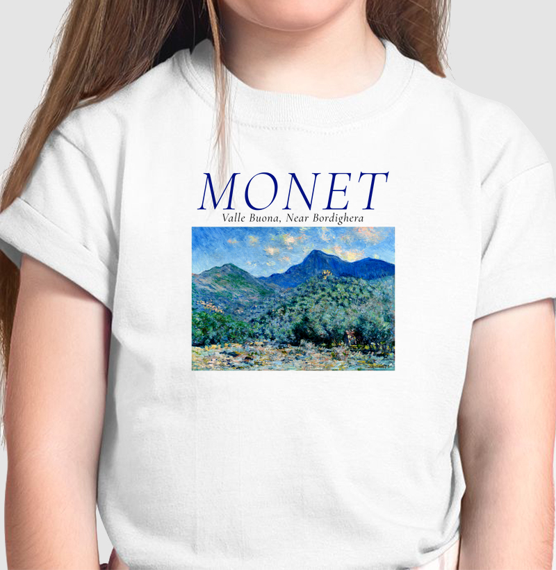 Valle Buona, Near Bordighera (1884) - Monet