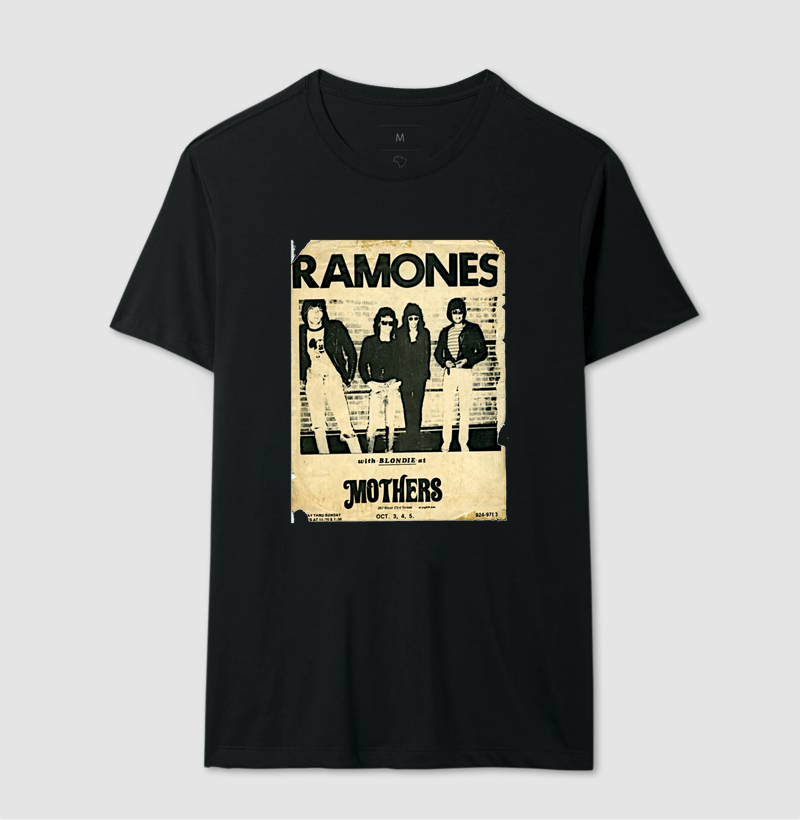 Cartaz - Ramones anos 70