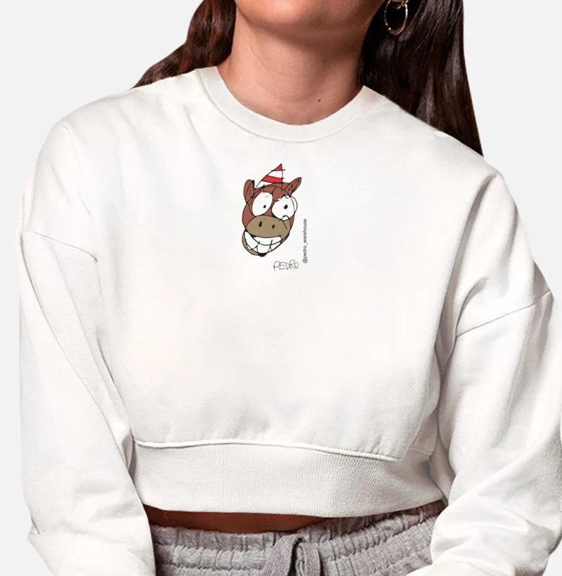 MOLETOM CROPPED - DONKEY