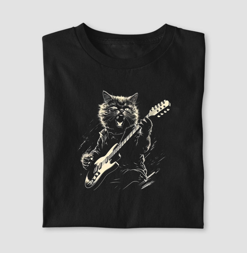 Camiseta Cat rock®