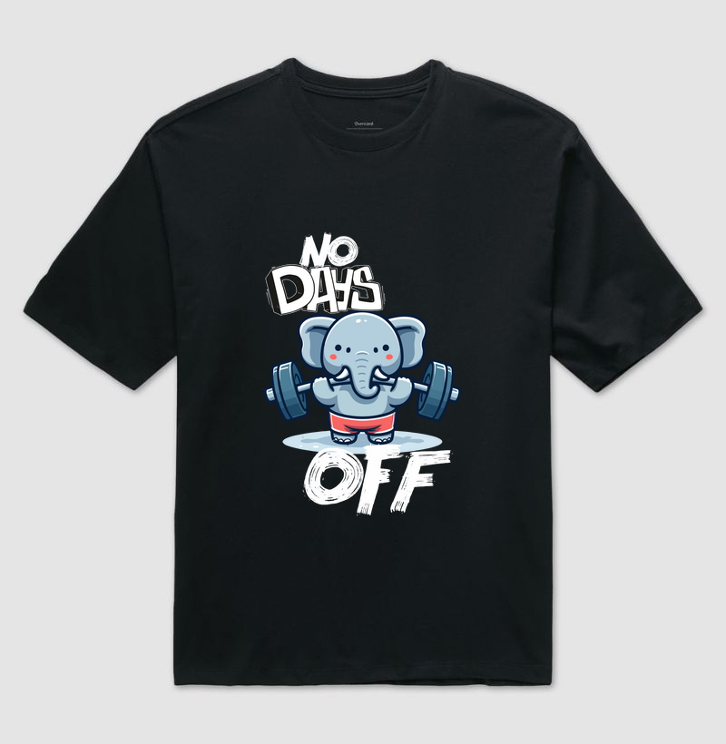 No Days Off Oversize