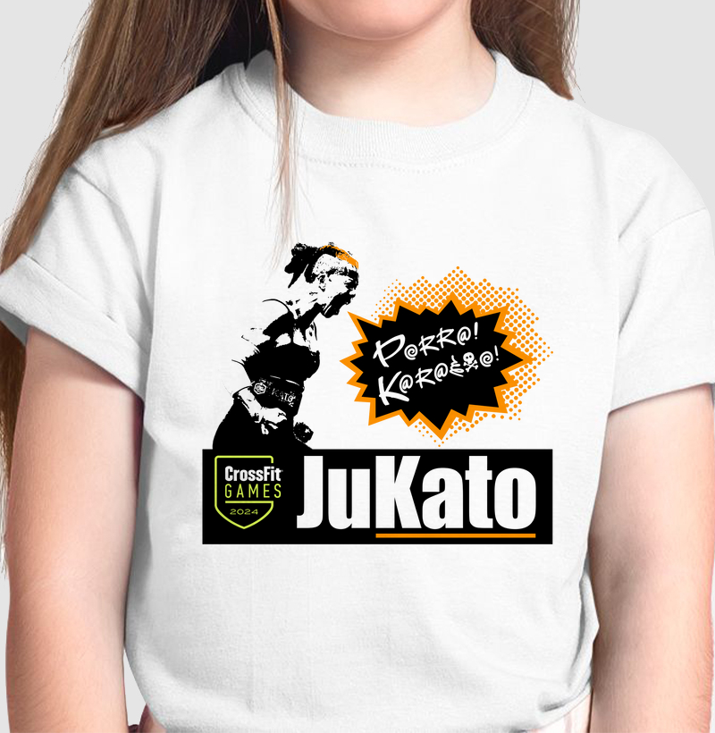 Camiseta infantil branca
