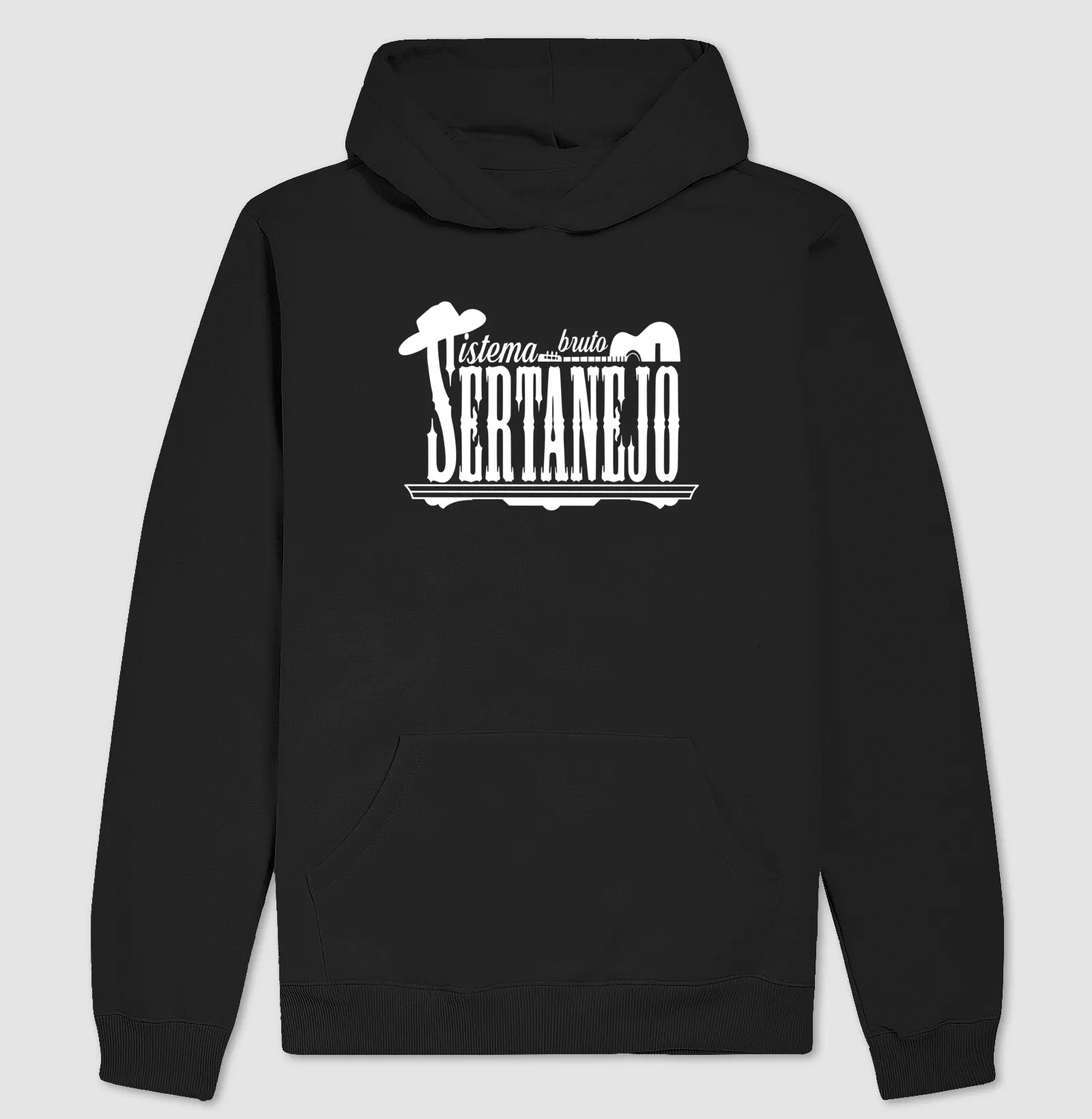 Hoodie Moletom Sistema Bruto Sertanejo