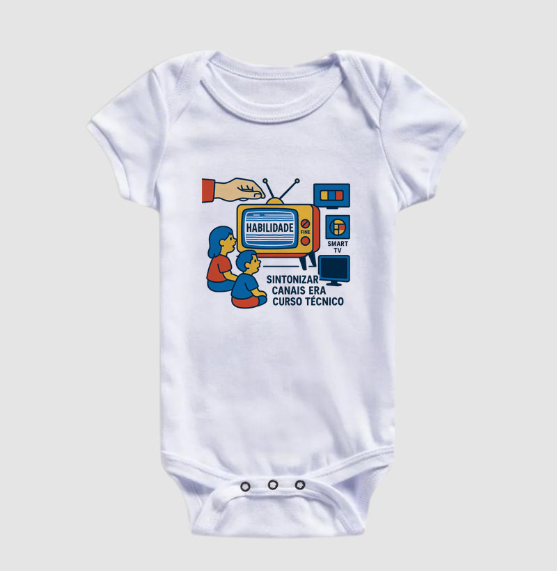 Body Infantil Sintonizar era curso técnico