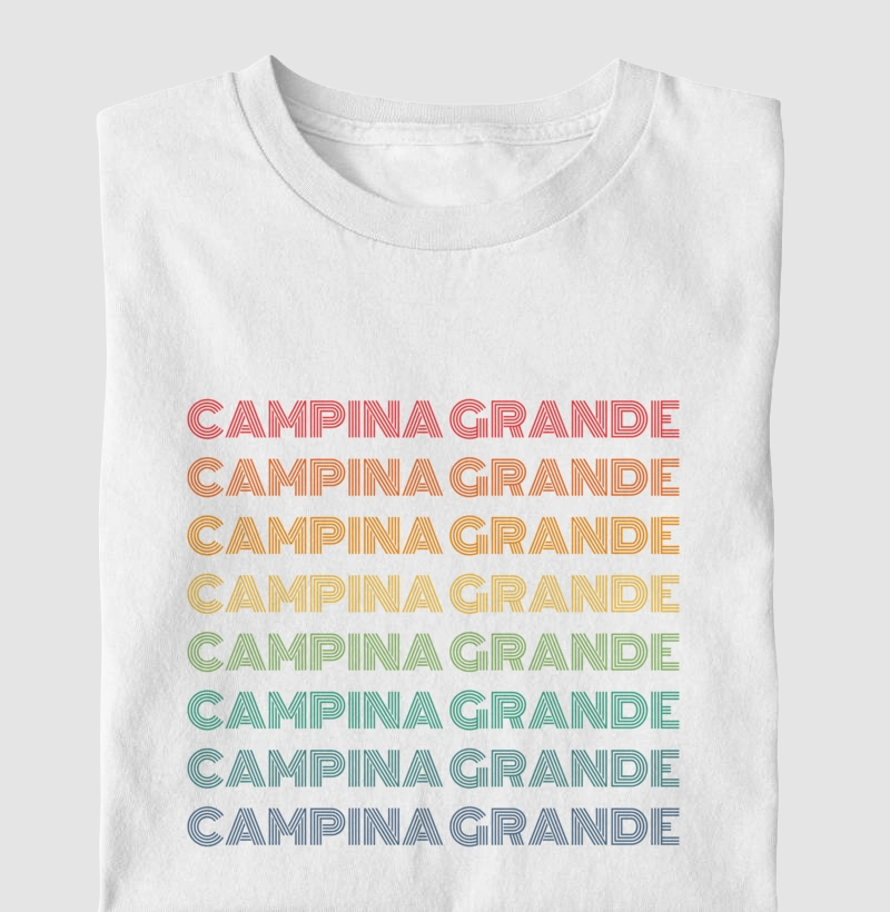 Campina Grande Letreiro Retrô