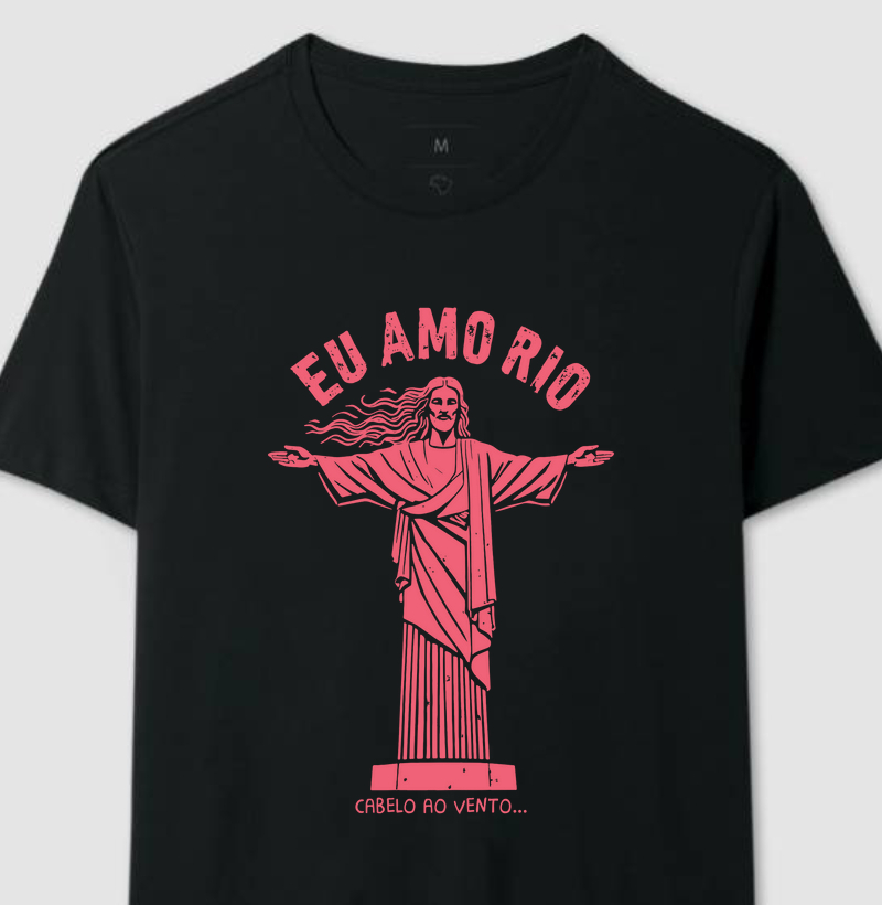 Camiseta eu amo o Rio