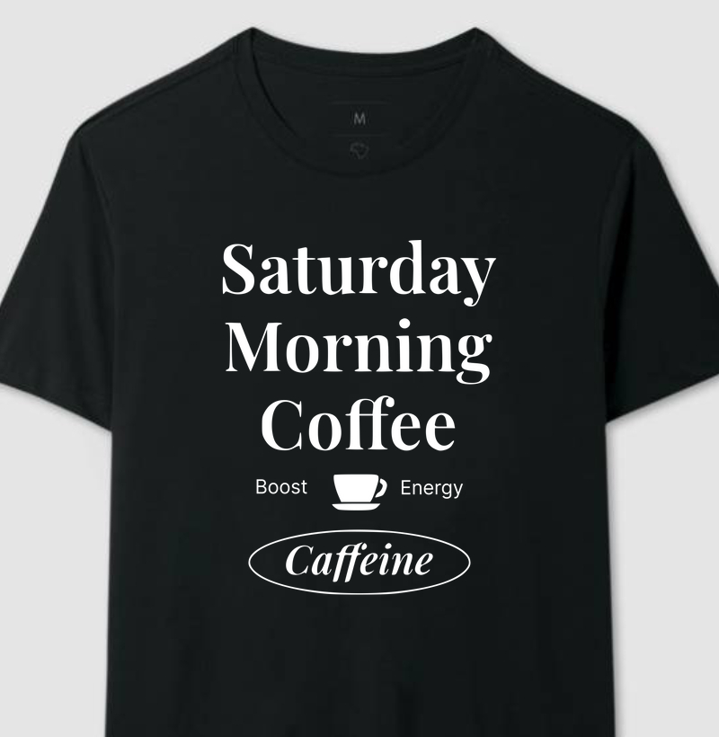 Saturday morning coffee