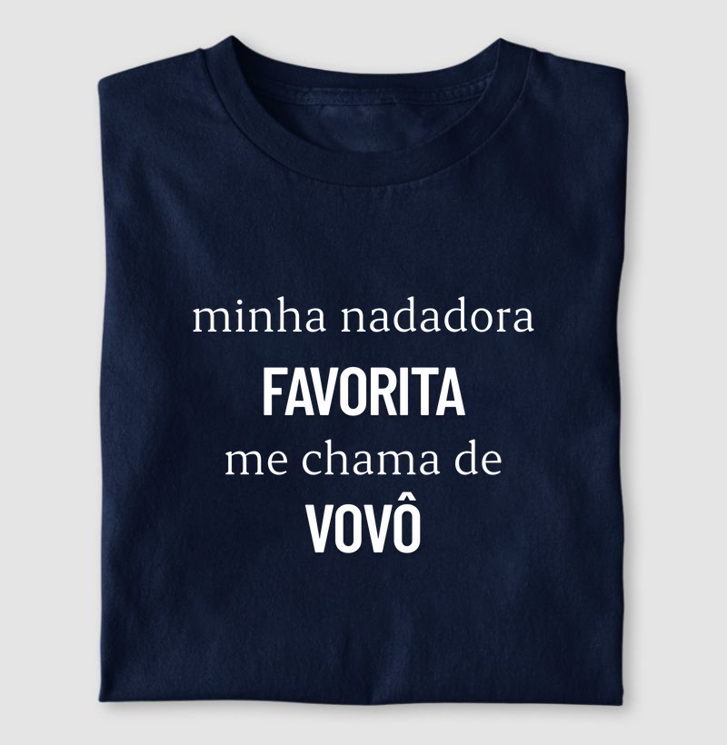 Minha nadadora favorita me chama de Vovô