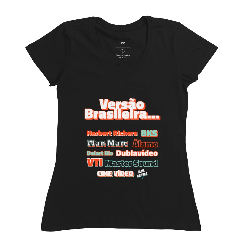 Camiseta "Versão Brasileira" (Feminina)