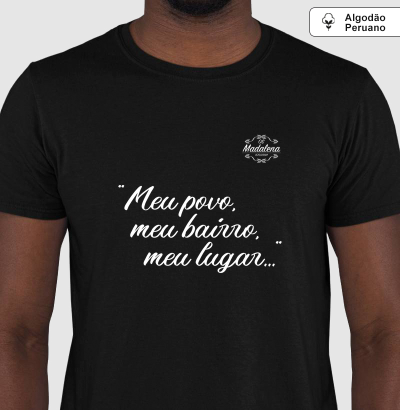 ¨Meu povo, meu bairro, meu lugar...¨ (Logo bolso)