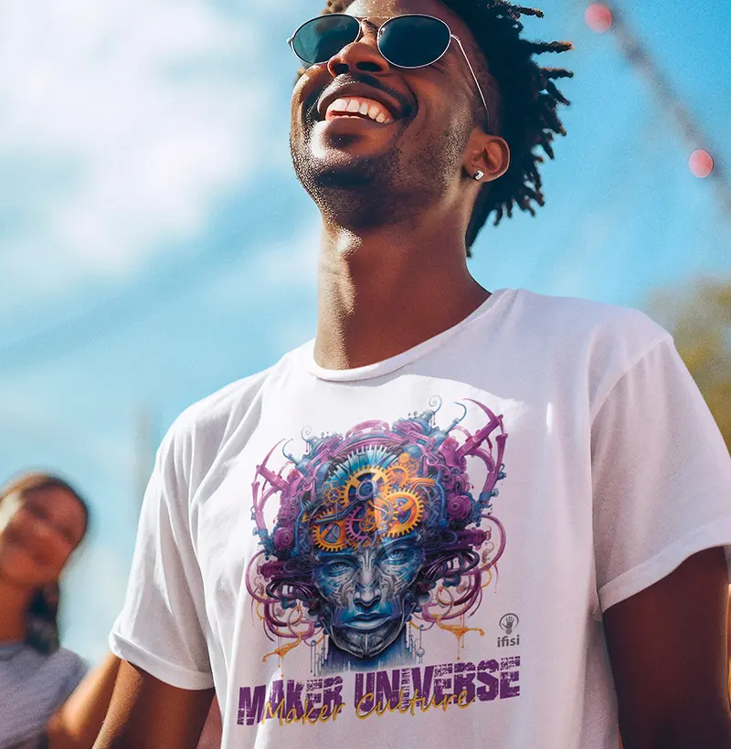 Estampa "Universo Maker"