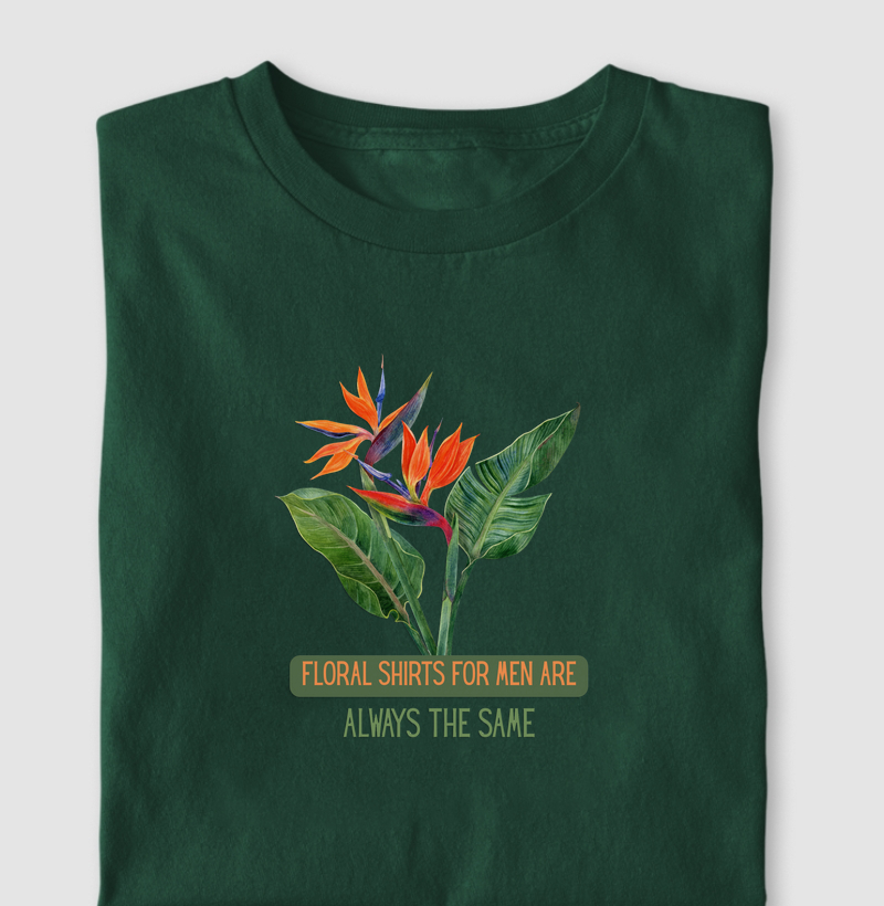 HONESTEE FLORAL FOR MEN
