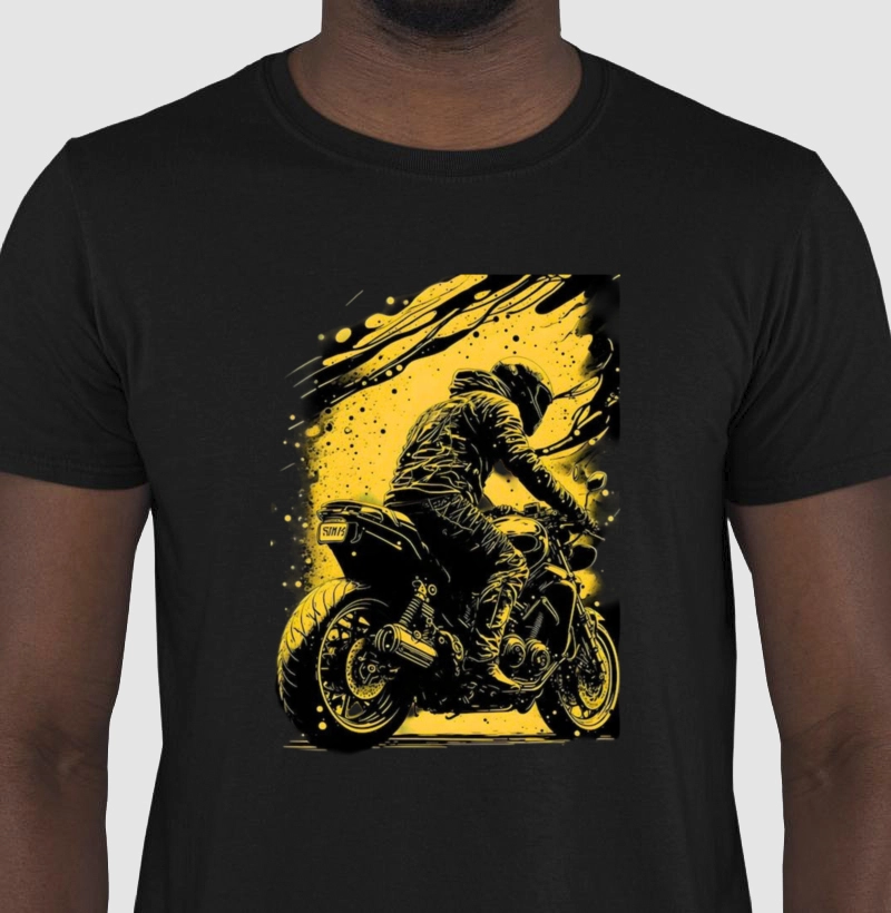 Camiseta Motoboy Preta 