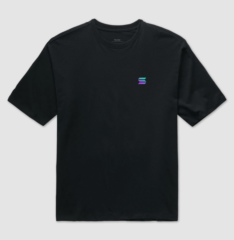 Biticoin solana Color - Oversized 